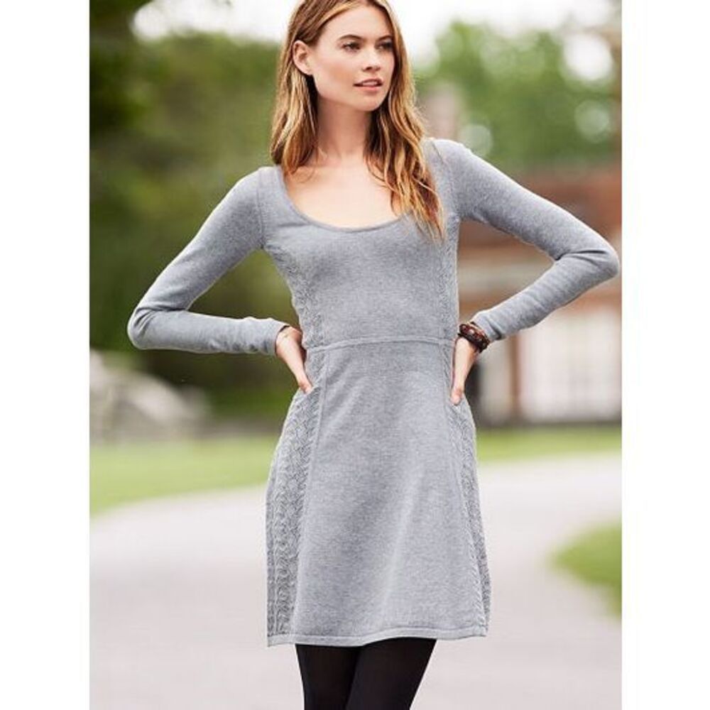✨Victoria Secret Ribbed Long Sleeve Mini Sweater Sz Small Dress✨